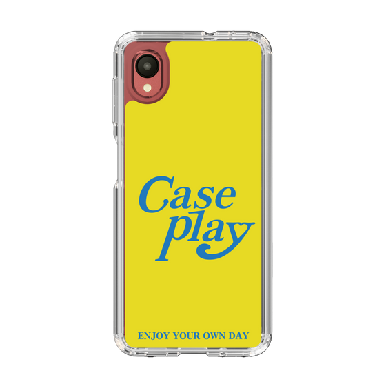 Slim Protection Case［ Original - ENJOY YOUR OWN DAY - Yellow ］