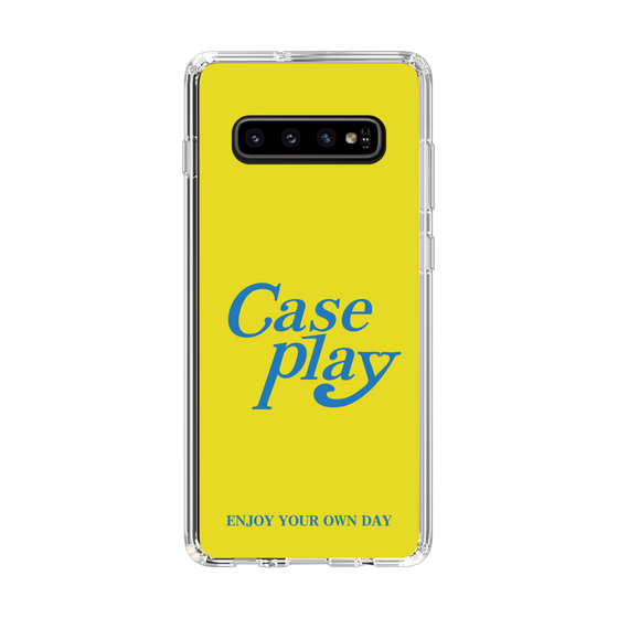 Slim Protection Case［ Original - ENJOY YOUR OWN DAY - Yellow ］