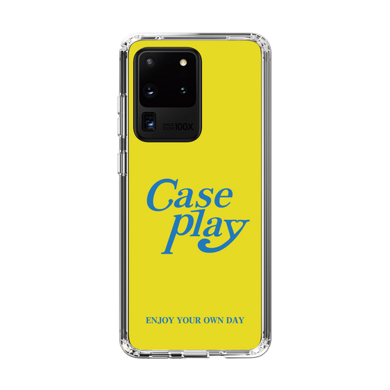 Slim Protection Case［ Original - ENJOY YOUR OWN DAY - Yellow ］