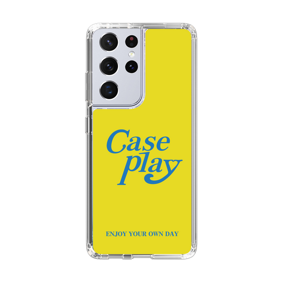 Slim Protection Case［ Original - ENJOY YOUR OWN DAY - Yellow ］