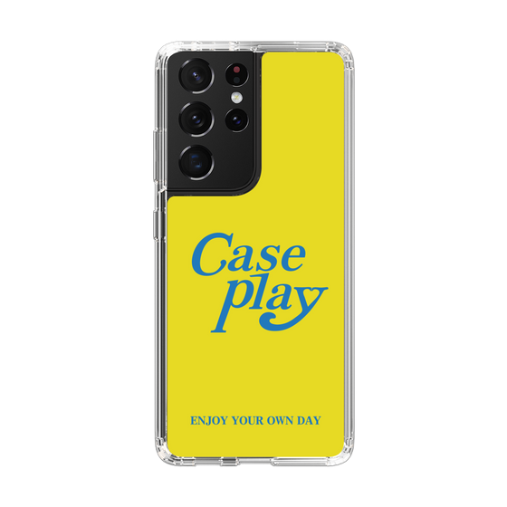Slim Protection Case［ Original - ENJOY YOUR OWN DAY - Yellow ］