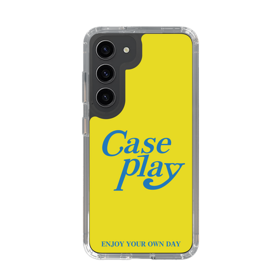 Slim Protection Case［ Original - ENJOY YOUR OWN DAY - Yellow ］