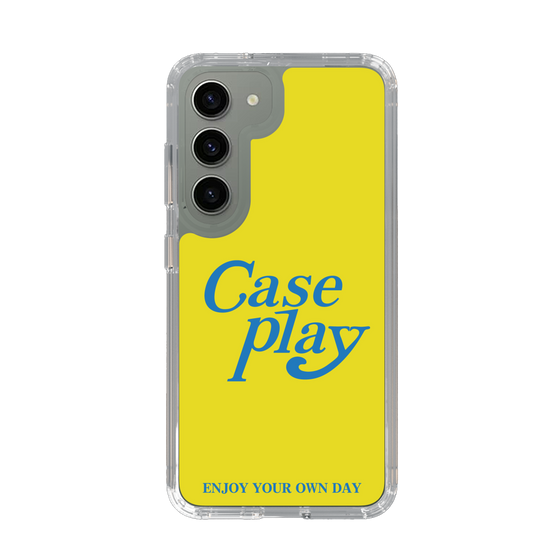 Slim Protection Case［ Original - ENJOY YOUR OWN DAY - Yellow ］