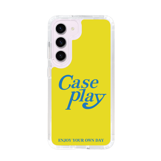 Slim Protection Case［ Original - ENJOY YOUR OWN DAY - Yellow ］