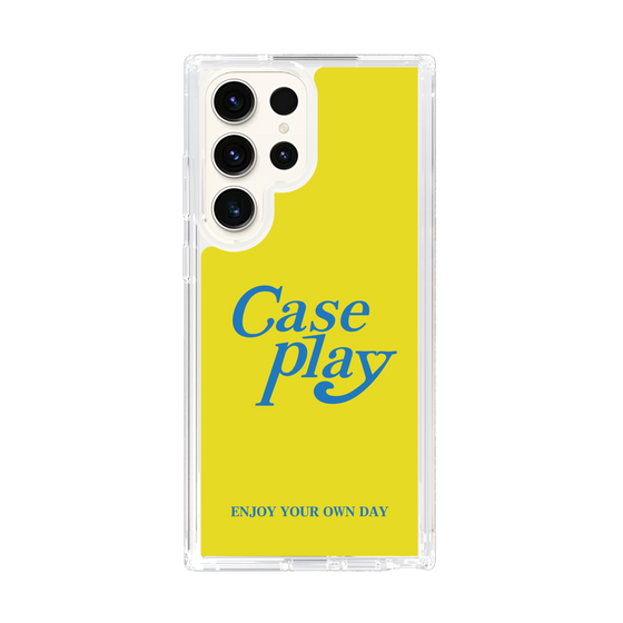 Slim Protection Case［ Original - ENJOY YOUR OWN DAY - Yellow ］