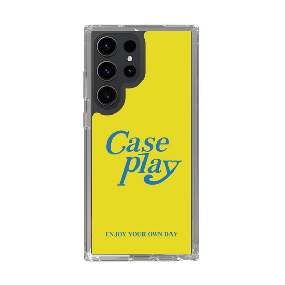 Slim Protection Case［ Original - ENJOY YOUR OWN DAY - Yellow ］