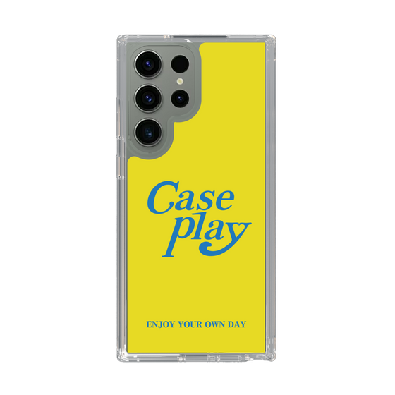 Slim Protection Case［ Original - ENJOY YOUR OWN DAY - Yellow ］