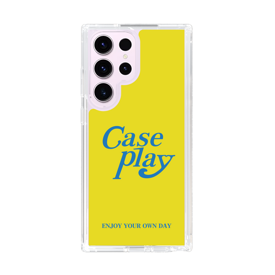 Slim Protection Case［ Original - ENJOY YOUR OWN DAY - Yellow ］