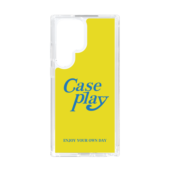 Slim Protection Case［ Original - ENJOY YOUR OWN DAY - Yellow ］
