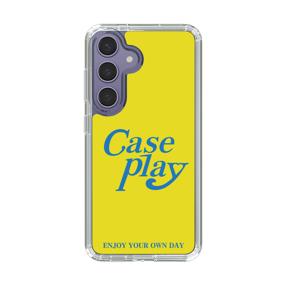 Slim Protection Case［ Original - ENJOY YOUR OWN DAY - Yellow ］