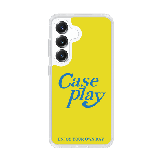 Slim Protection Case［ Original - ENJOY YOUR OWN DAY - Yellow ］