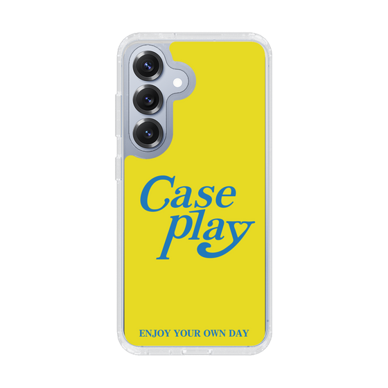 Slim Protection Case［ Original - ENJOY YOUR OWN DAY - Yellow ］