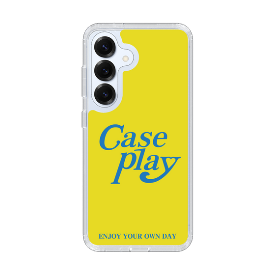 Slim Protection Case［ Original - ENJOY YOUR OWN DAY - Yellow ］