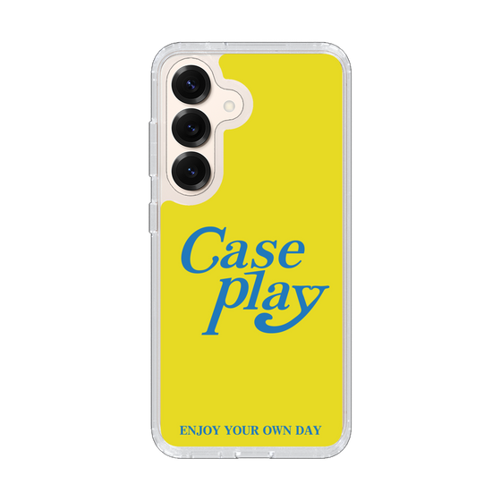 Slim Protection Case［ Original - ENJOY YOUR OWN DAY - Yellow ］