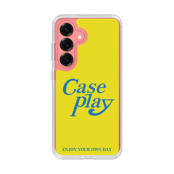 Slim Protection Case［ Original - ENJOY YOUR OWN DAY - Yellow ］