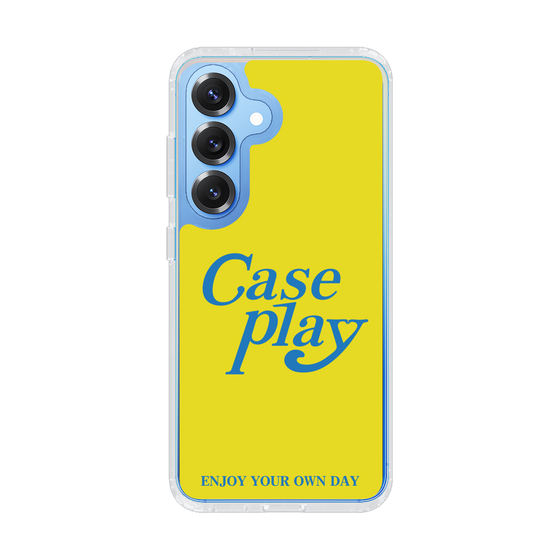 Slim Protection Case［ Original - ENJOY YOUR OWN DAY - Yellow ］