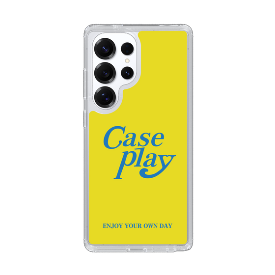 Slim Protection Case［ Original - ENJOY YOUR OWN DAY - Yellow ］