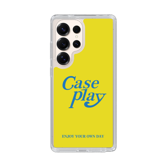 Slim Protection Case［ Original - ENJOY YOUR OWN DAY - Yellow ］