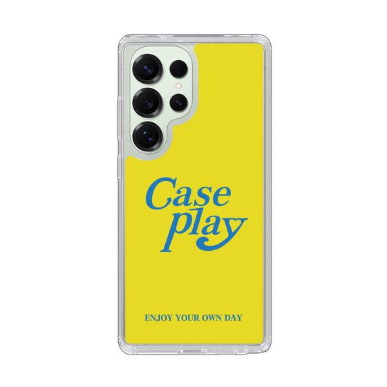 Slim Protection Case［ Original - ENJOY YOUR OWN DAY - Yellow ］