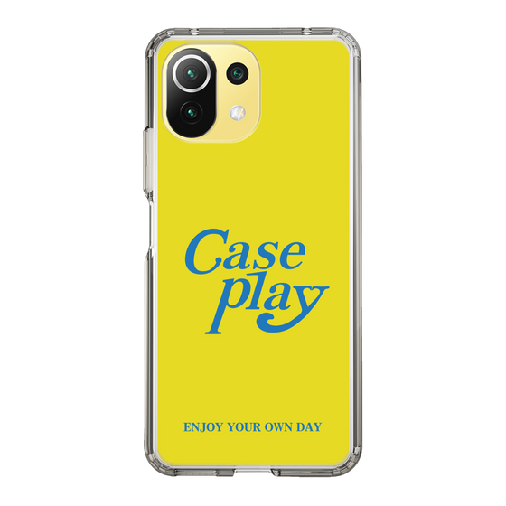 Slim Protection Case［ Original - ENJOY YOUR OWN DAY - Yellow ］