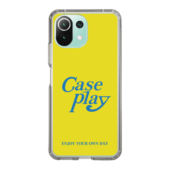 Slim Protection Case［ Original - ENJOY YOUR OWN DAY - Yellow ］