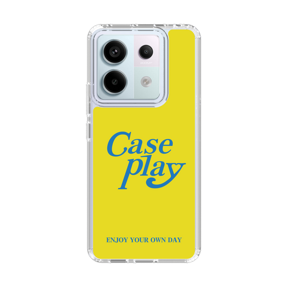 Slim Protection Case［ Original - ENJOY YOUR OWN DAY - Yellow ］