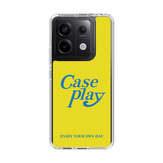 Slim Protection Case［ Original - ENJOY YOUR OWN DAY - Yellow ］