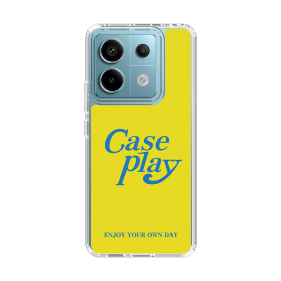 Slim Protection Case［ Original - ENJOY YOUR OWN DAY - Yellow ］
