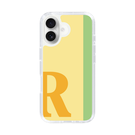 Slim Protection Case［ オリジナル - initial color line - R yellow ］