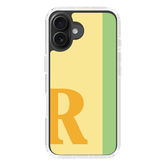 Slim Protection Case［ オリジナル - initial color line - R yellow ］