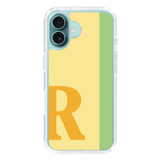 Slim Protection Case［ オリジナル - initial color line - R yellow ］