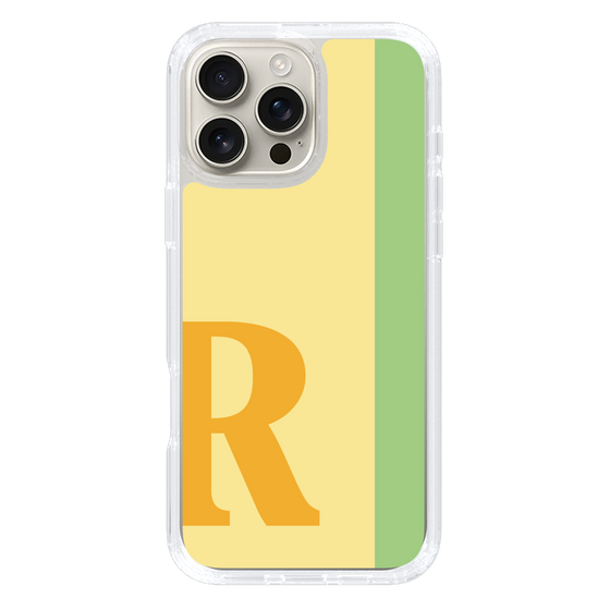 Slim Protection Case［ オリジナル - initial color line - R yellow ］