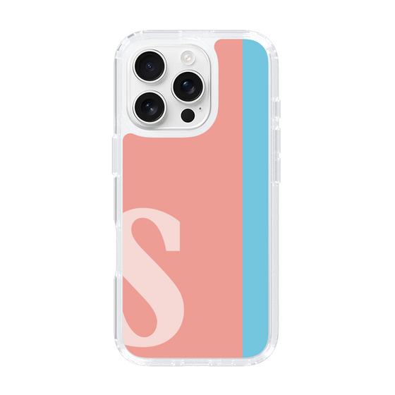 Slim Protection Case［ オリジナル - initial color line - S pink ］