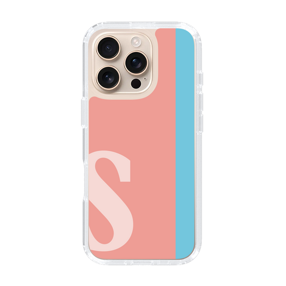 Slim Protection Case［ オリジナル - initial color line - S pink ］