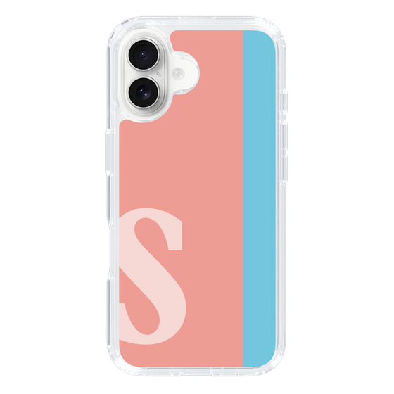 Slim Protection Case［ オリジナル - initial color line - S pink ］