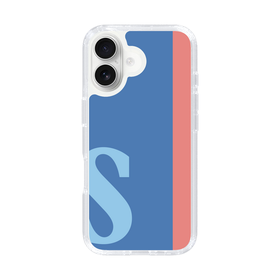 Slim Protection Case［ オリジナル - initial color line - S blue ］