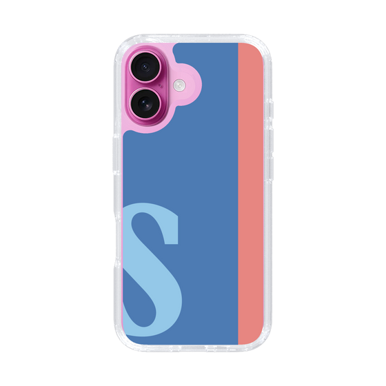 Slim Protection Case［ オリジナル - initial color line - S blue ］
