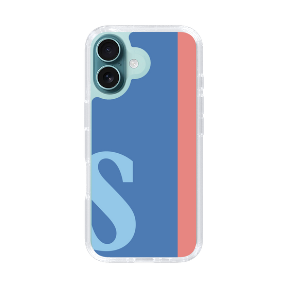 Slim Protection Case［ オリジナル - initial color line - S blue ］