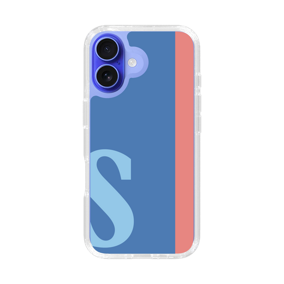 Slim Protection Case［ オリジナル - initial color line - S blue ］