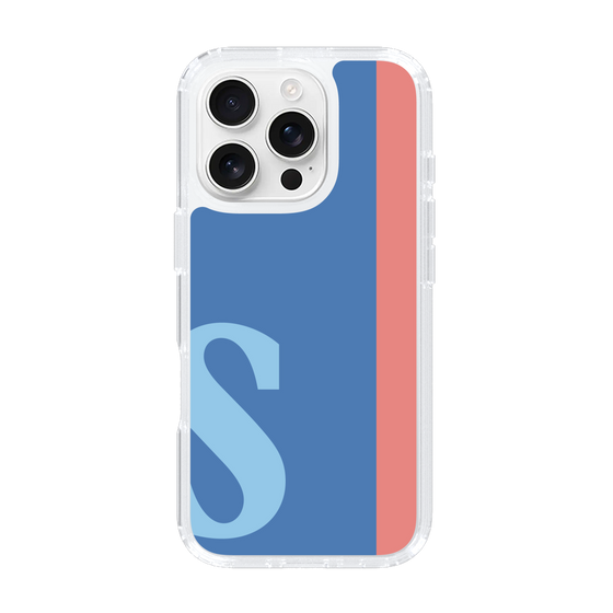 Slim Protection Case［ オリジナル - initial color line - S blue ］