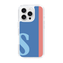 Slim Protection Case［ オリジナル - initial color line - S blue ］