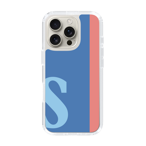Slim Protection Case［ オリジナル - initial color line - S blue ］