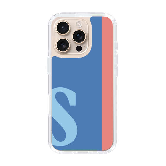 Slim Protection Case［ オリジナル - initial color line - S blue ］