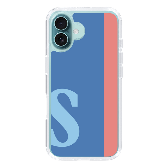Slim Protection Case［ オリジナル - initial color line - S blue ］