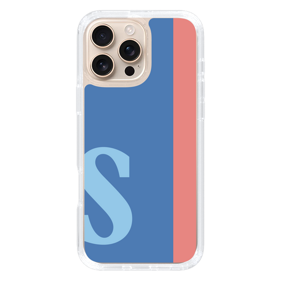 Slim Protection Case［ オリジナル - initial color line - S blue ］