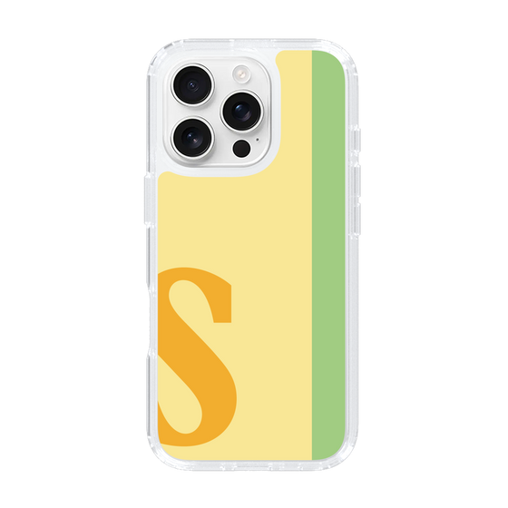 Slim Protection Case［ オリジナル - initial color line - S yellow ］