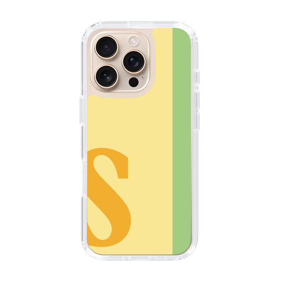 Slim Protection Case［ オリジナル - initial color line - S yellow ］