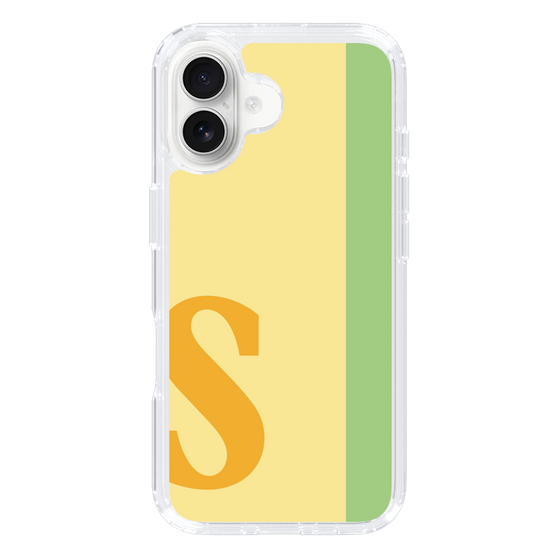 Slim Protection Case［ オリジナル - initial color line - S yellow ］