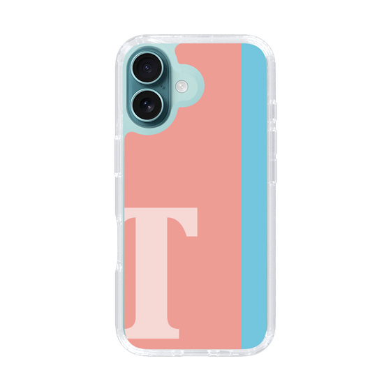 Slim Protection Case［ オリジナル - initial color line - T pink ］