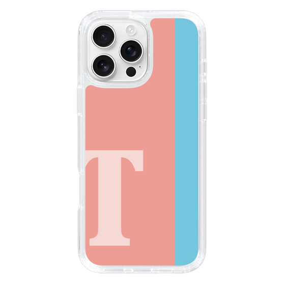 Slim Protection Case［ オリジナル - initial color line - T pink ］